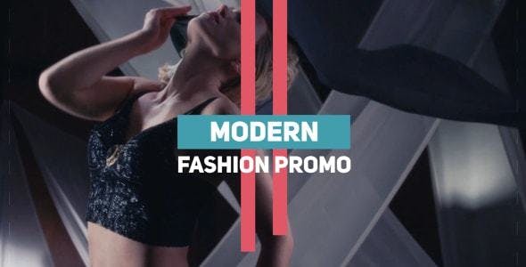 038现代时尚视频宣传Pr模版，Modern Fashion Promo