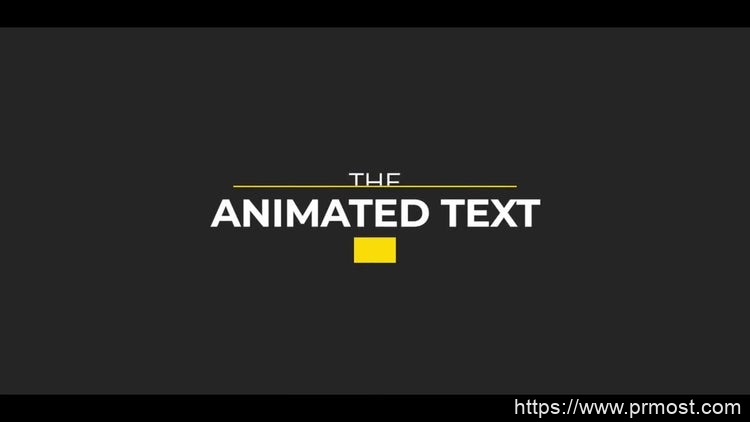 058快闪文字特效Pr模版，Animated Text Bundle