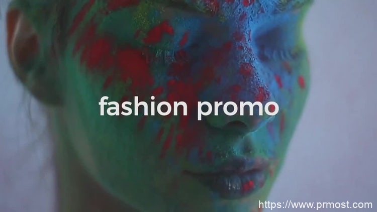 097时尚人物视频展示pr模版，Fashion Promo