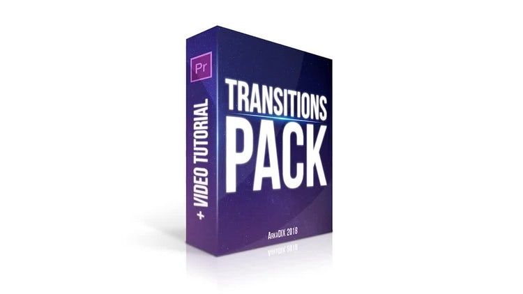 120创意转场过渡特效Pr模版，Transitions Pack
