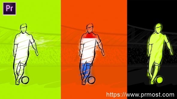 307体育足球创意视频动画Mogrt预设Pr预设