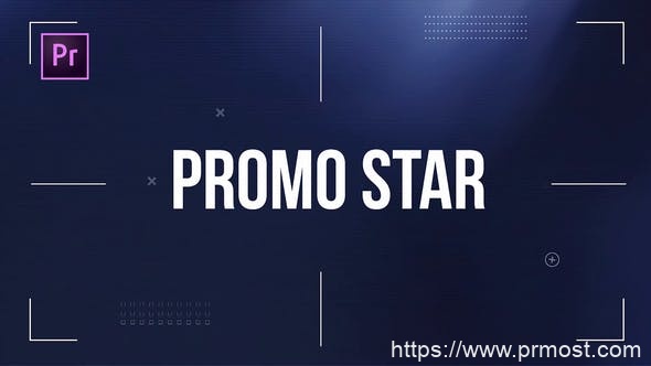 340动态快闪视频包装Pr模版，Dynamic Promo Star