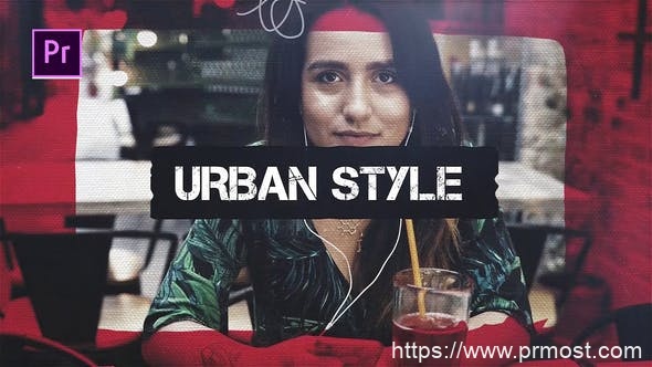 449信号干扰城市生活视频宣传Pr模版，Urban Style
