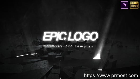 767史诗级logo演绎Pr模版，Epic Logo – Premiere Pro