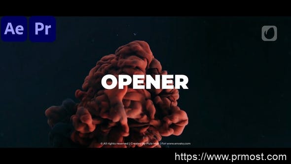 980创意快闪文字视频Mogrt动画Pr模版，Typography Opener | MOGRT