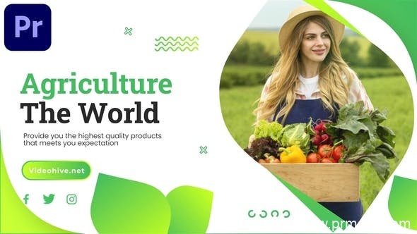 1388-农业和商业宣传推广Pr模板Agriculture Farming Business Promo
