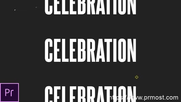 1664-公司企业庆祝活动产品促销Pr模板Celebration – Event Promo 4K