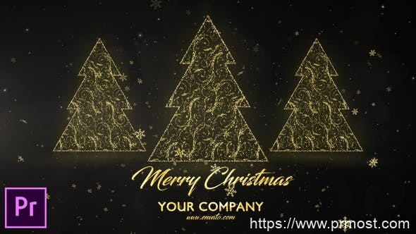 1766-圣诞节装饰品视频展示Pr模板Christmas – Premiere Pro