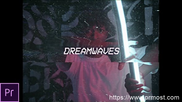 2324-梦幻波复古产品促销宣传Pr模板Dreamwaves – VHS Promo