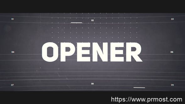 2359-动态史诗图片视频展示Pr模板Dynamic Opener