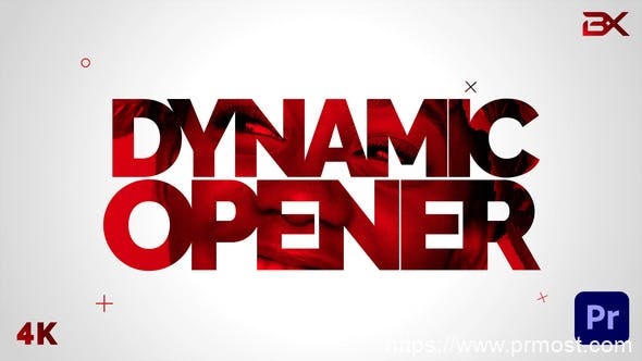 2393-公司动态促销图片视频展示Pr模板Dynamic Stomp Opener
