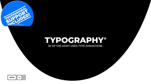 2520-基本文字标题动画排版动态演绎工具包Pr模板Essential Typography Toolkit