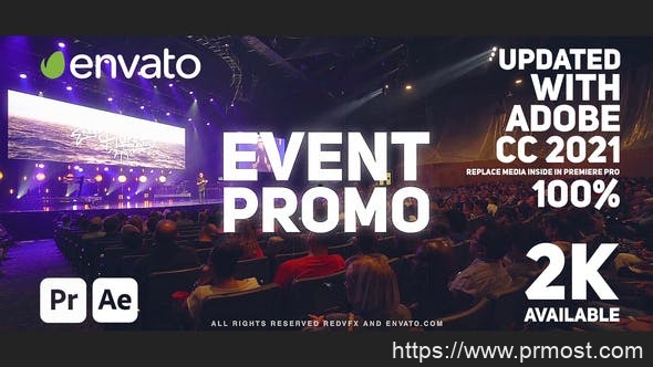 2525-商务公司活动幻灯片视频促销展示Pr模板Event Promo