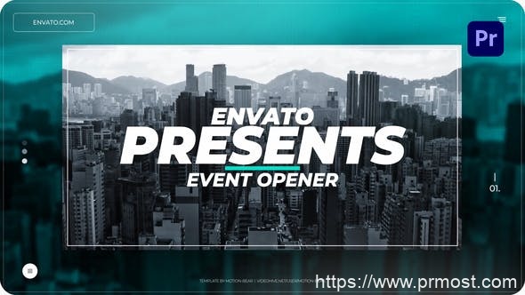 2535-Premiere Pro的商务活动开幕式视频展示Pr模板Event Opener for Premiere Pro