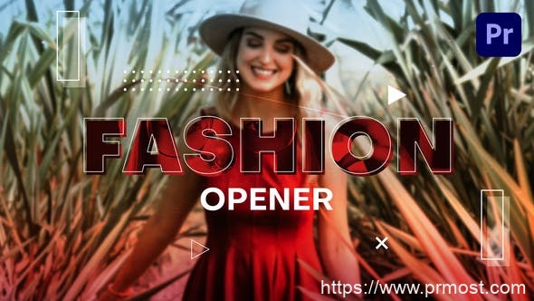 2604-时尚商业品牌图片视频开场展示Pr模板Fashion Opener