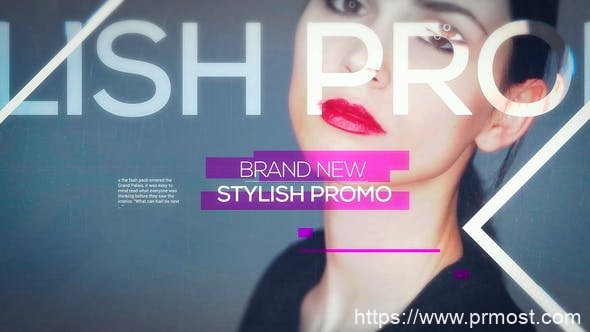 2611-现代公司时尚促销活动视频展示Pr模板Fashion Promo