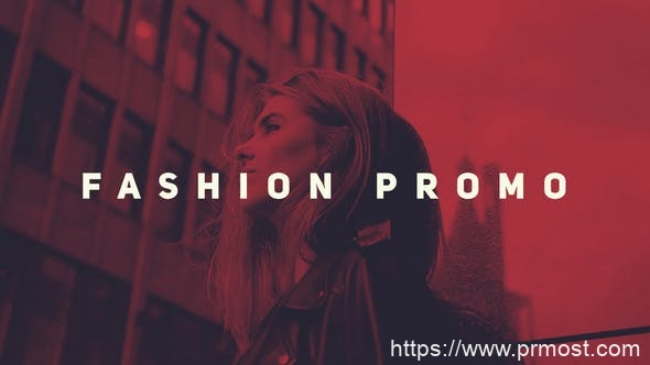 2612-时髦的幻灯片放映视频展示Pr模板Fashionable Slideshow