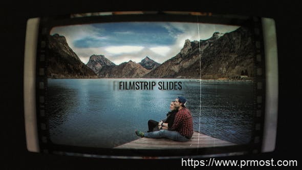 2691-胶片幻灯片视频展示Pr模板Filmstrip Slides