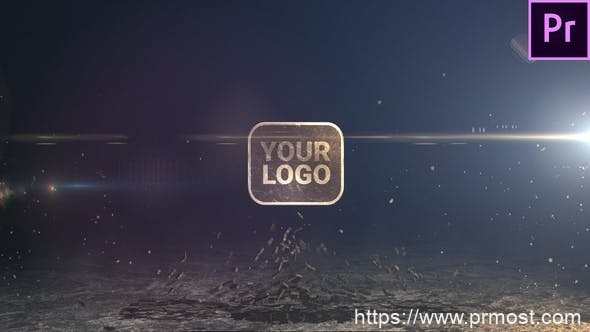 3104-史诗爆炸粉碎徽标动态演绎Pr模板Impact Logo (Premiere Version)