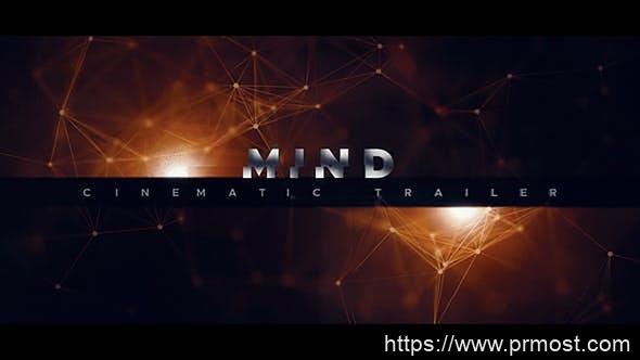 3440-电影预告片专业版开场图片视频展示Pr模板Mind Cinematic Trailer Pro