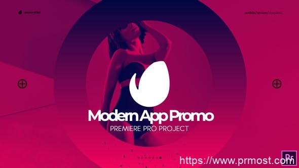 3537-适用于Premiere Pro的现代清洁应用推广视频展示Pr模板Modern App Promo – Clean App Promo Video 3D Mockup Premiere Pro