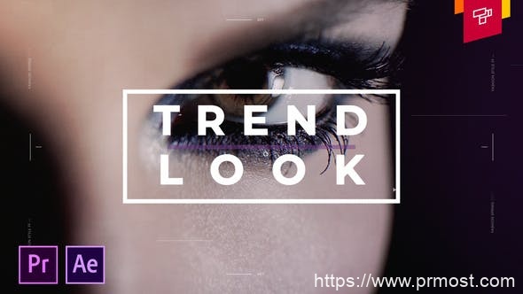 3560-新潮时尚魅力开场图片视频展示Pr模板Trendy Opener