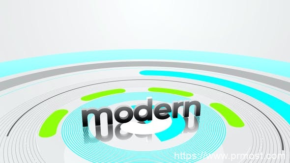 3580-现代标志揭晓动态演绎Pr模板Modern Logo Reveal