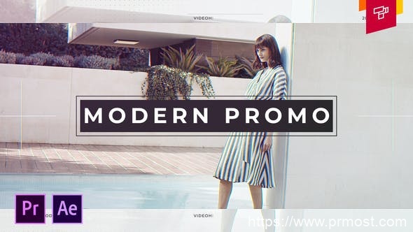 3600-现代产品促销宣传活动开场图片视频展示Pr模板Modern Promo