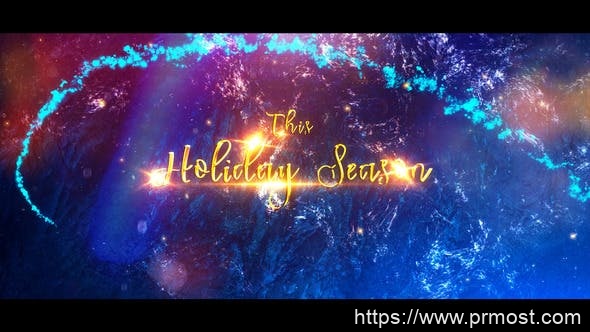 3774-新年欢乐电影预告片标题演绎Pr模板New Year Cheerful Cinematic Trailer
