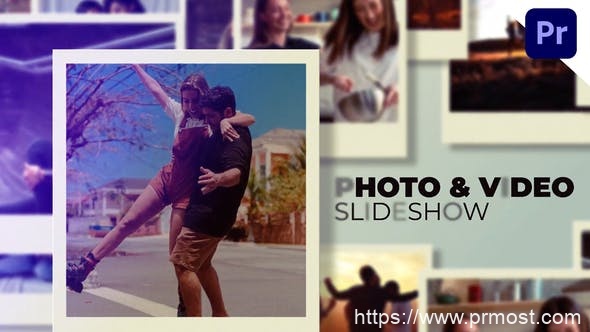 3976-适用于Premiere Pro的快速照片幻灯片视频放映展示Pr模板Quick Photo Slideshow – Premiere Pro