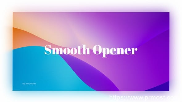 4188-Premiere Pro的平滑开场图片视频展示Pr模板Smooth Opener for Premiere Pro