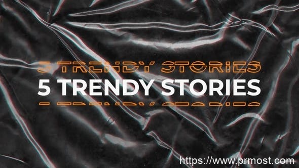 4537-新潮创意时尚故事栏目包装Pr模板Trendy Stories
