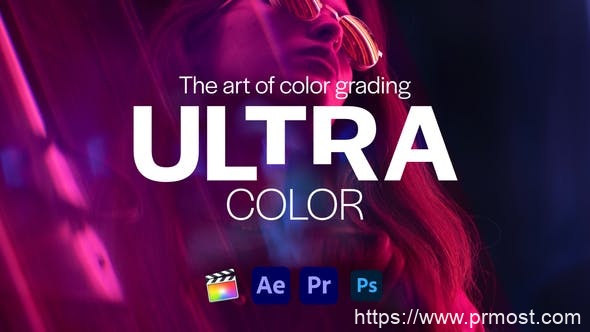 4616-适用于任何软件的颜色校正特效Pr模板Ultra Color | LUTs pack for Any Software