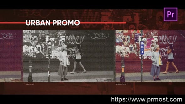 4675-城市宣传促销活动图片视频展示Pr模板Urban Promo