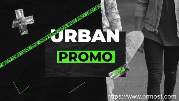 4676-城市宣传促销活动图片视频展示Pr模板Urban Promo