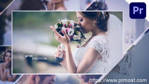 4850-婚礼浪漫幻灯片视频标题动态展示Pr模板Wedding Slide – Premiere Pro