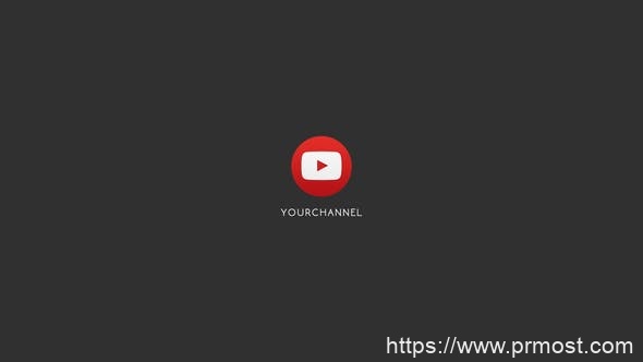 4929-YouTube徽标展示动态演绎Pr模板Youtube Logo Reveal