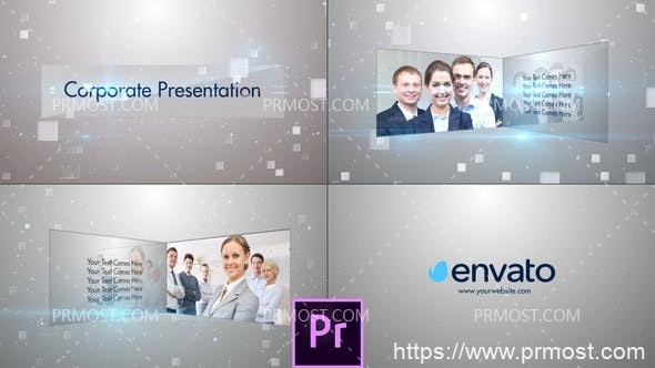 5041-适用于Premiere Pro的企业演示文稿展示Pr模板Corporate Presentation – Premiere Pro