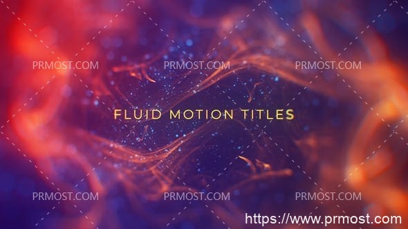 5099-流体运动文本标题动态演绎Pr模板Fluid Motion Titles MOGRT