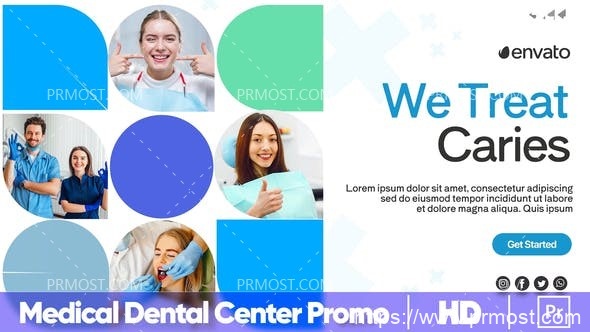 5175-医疗牙科中心标题图片推广Pr模板Medical Dental Center Promo | MOGRT