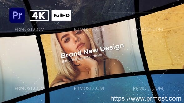 5180-适用于Premiere Pro的宣传幻灯片标题展示Pr模板Minimal Promo Slideshow 8 | Premiere Pro