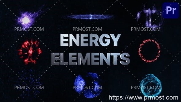 5336-Premiere Pro的能量元素和爆炸特效展示Pr模板VFX Energy Elements And Explosions for Premiere Pro