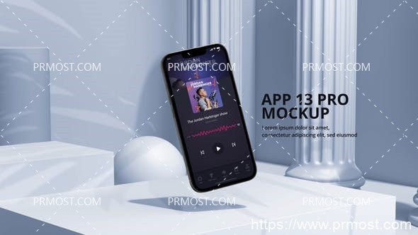 5879创意手机APP促销Pr模板Creative App Promo