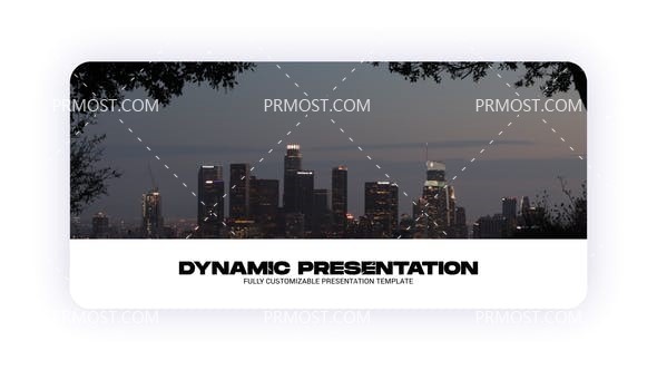 6026创意动态视频开场AE模板Pr模板Dynamic Presentation for Premiere