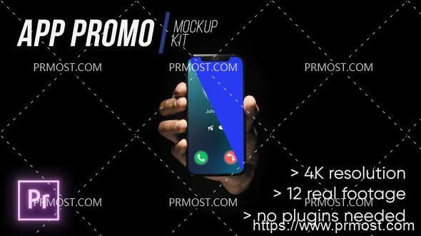 6030手机APP促销宣传Pr模板App Promo MockUp Kit