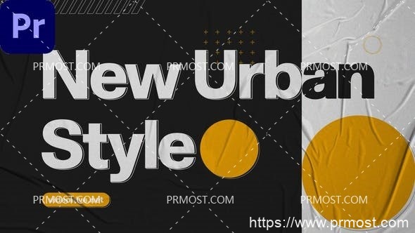 6052城市时尚促销Mogrt动画Pr模板Urban Fashion Promo |MOGRT|