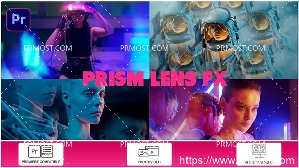 6069棱镜镜头动画Pr模板Prism Lens FX I Premiere
