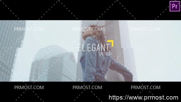 6107优雅的介绍Pr模板Elegant Intro Premiere Pro