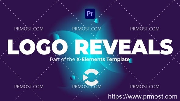 6150创意logo演绎动画Pr模板Logo Reveals | Premiere Pro