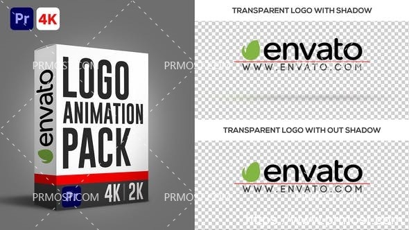 6352创意logo演绎动画Pr模板Logo Animation Pack Premiere Pro